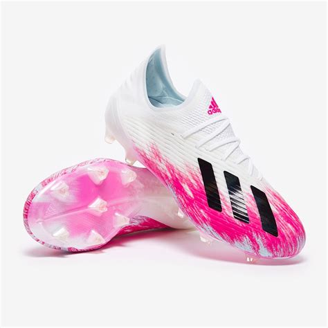 adidas x 19.1 pink|x 19.1 fg white shock pink.